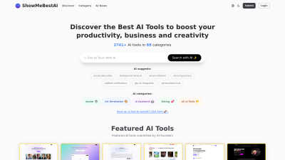 ShowMeBestAI - AI tool for AI Assistants