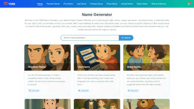 YMM Name Generator - AI tool for Content Creation
