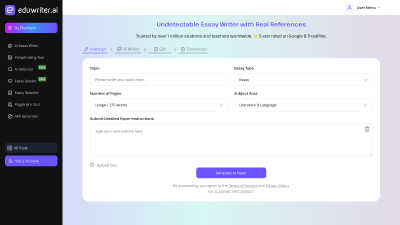 EduWriter.ai - AI tool for Education & Learning