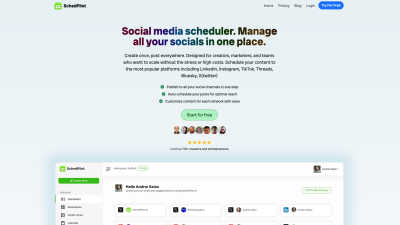 SchedPilot - AI tool for Social Media