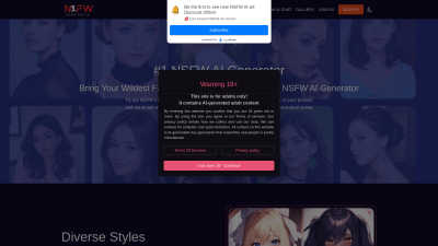 NSFW AI Art Generator - AI tool for Design Tools