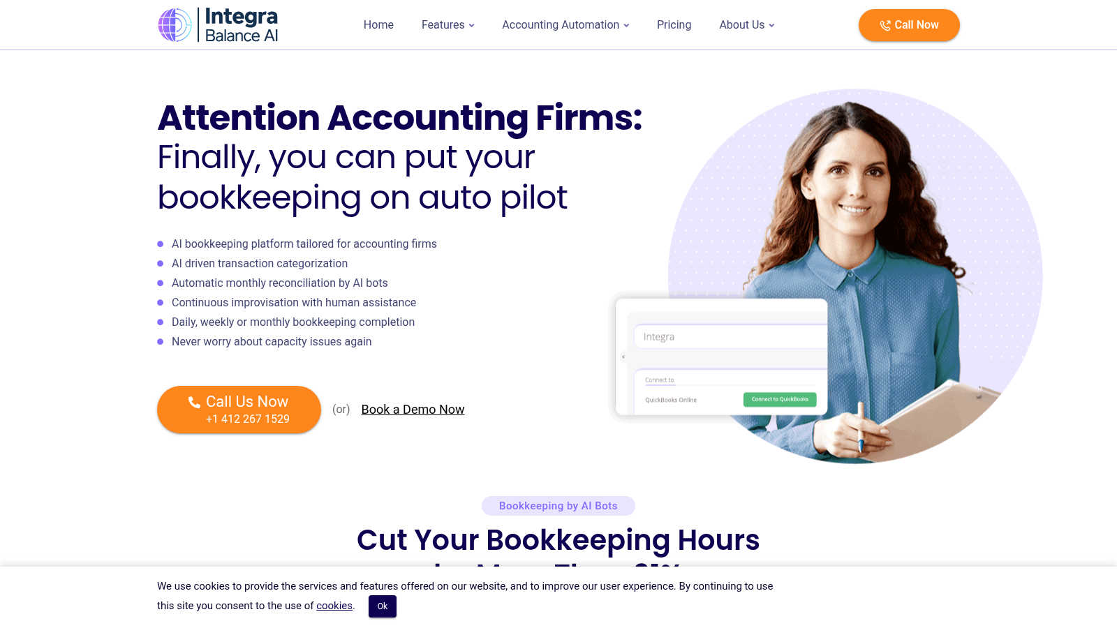 Integra Balance AI application interface and features