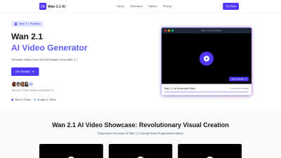 Wan 2.1 - AI tool for AI Assistants