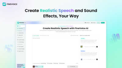 FineVoice - AI tool for Audio & Music