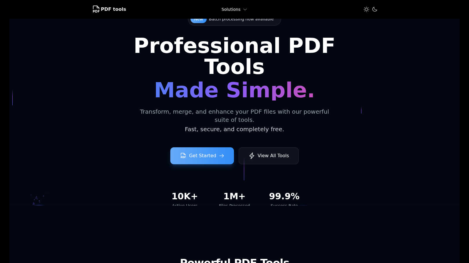 HEIC to PDF application interface and features