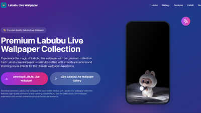 labubu live wallpaper - AI tool for Design Tools