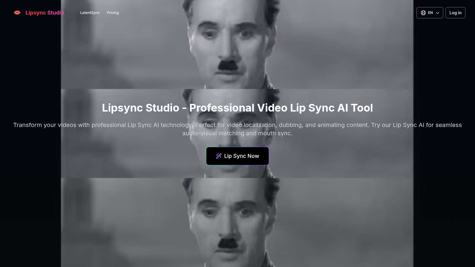 LipSync Studio application interface and features