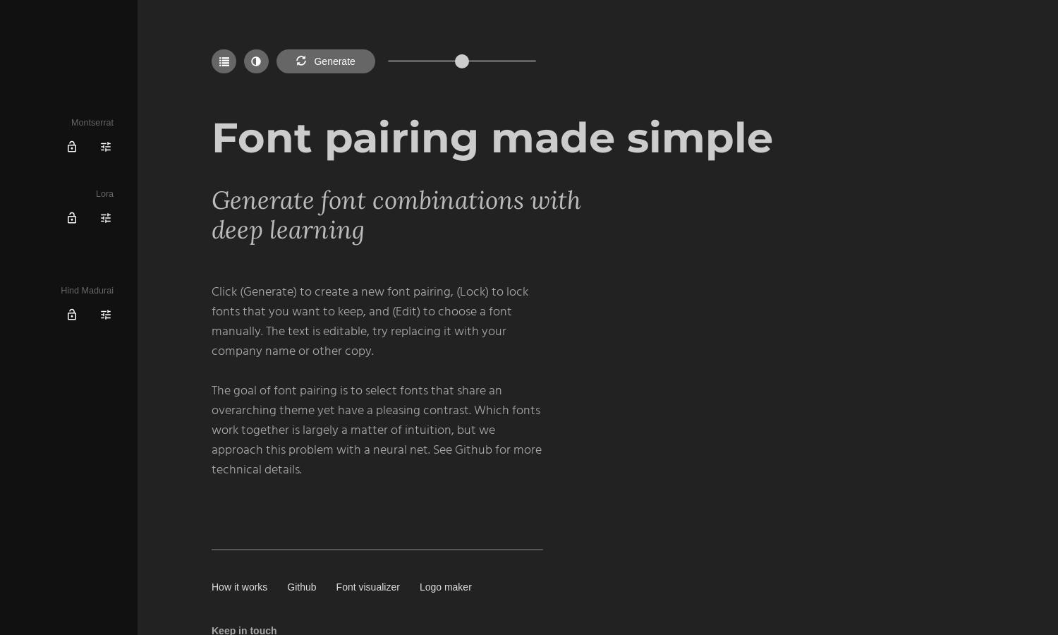 Fontjoy Website