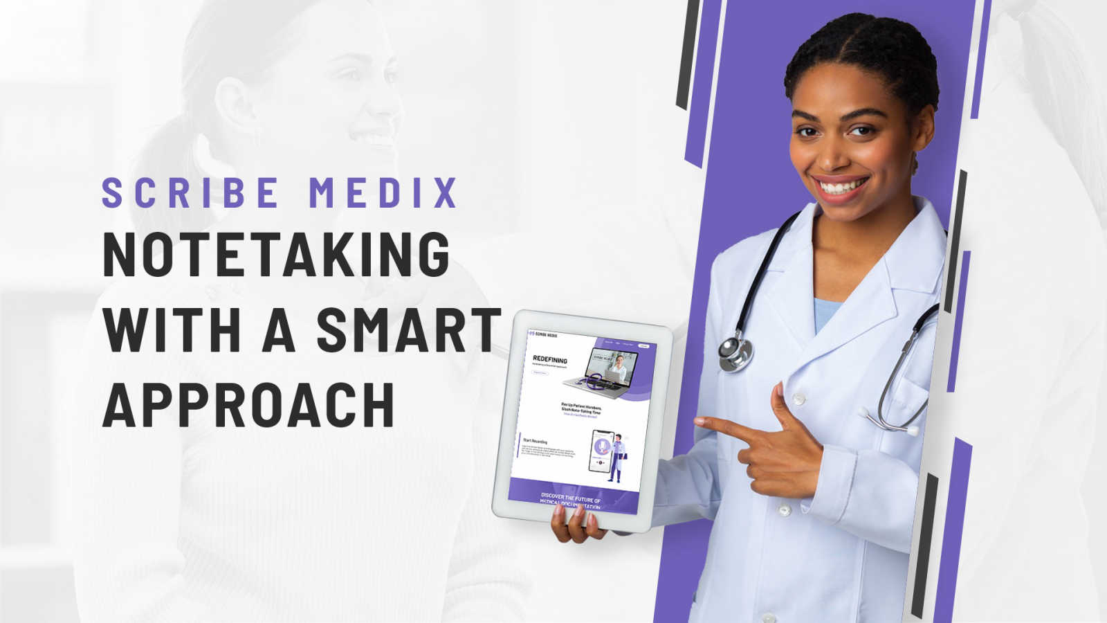 Scribe Medix application interface and features