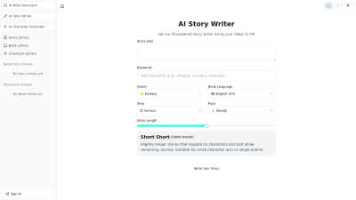 AI Story Writer - AI tool for AI Assistants
