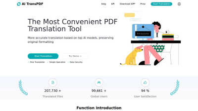 AI TransPDF - AI tool for Language & Translation