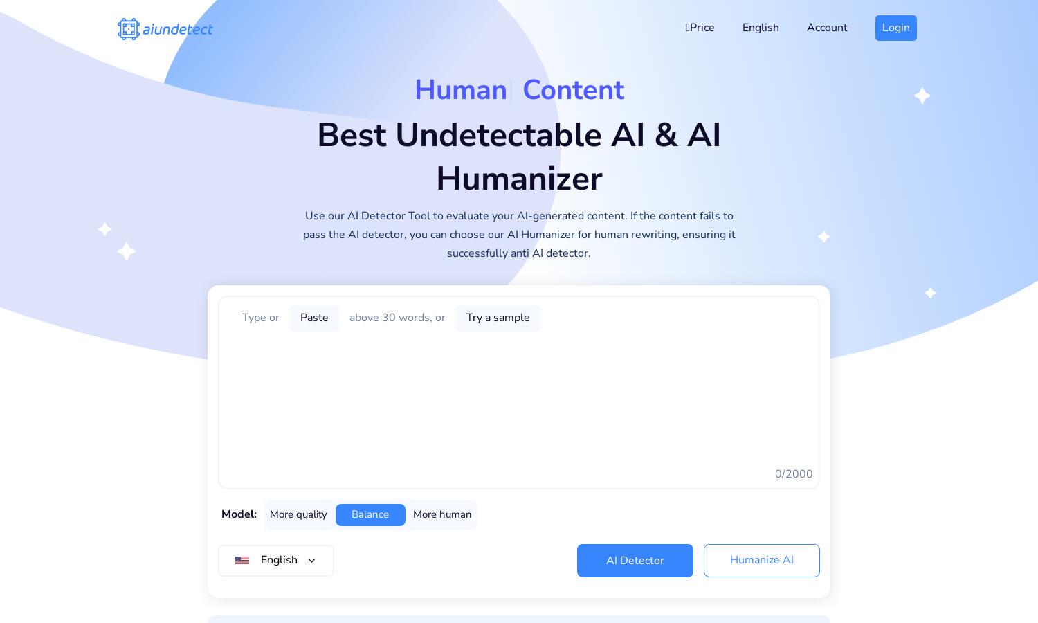 AI Undetect Website