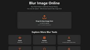 Blur Image Online - tool for productivity