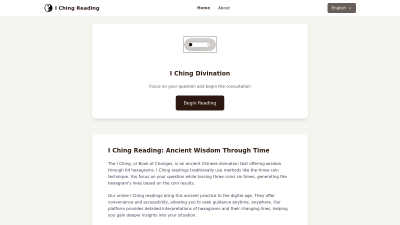 Dao's I Ching Reading - AI tool for AI Assistants