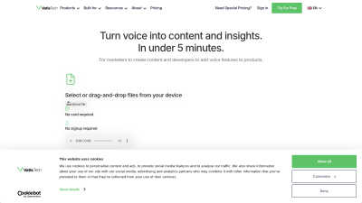 Vatis Tech - AI tool for Accessibility