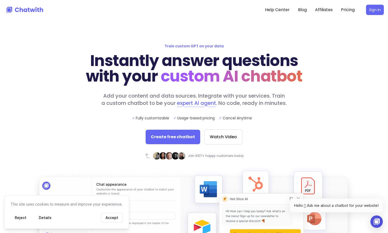 Chatwith Website