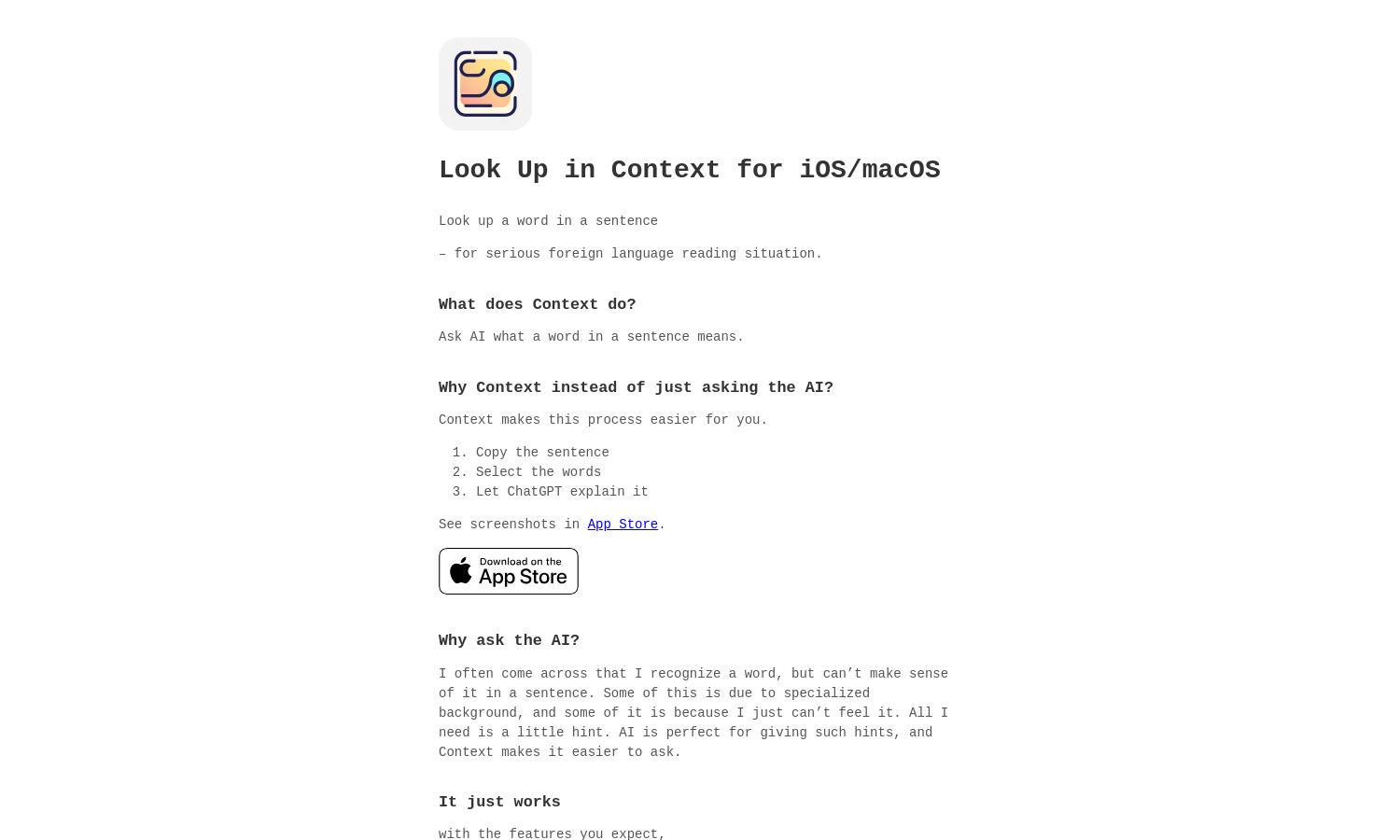 Context Website