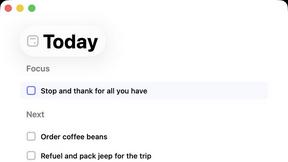 Daily - tool for productivity