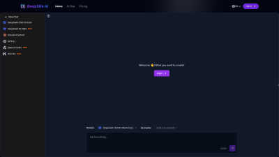 DeepSite AI - AI tool for Business & Finance