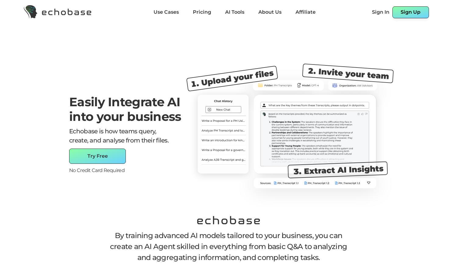 Echobase Website