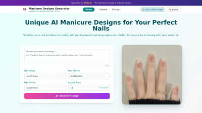 Manicure Life - AI tool for Generative Art