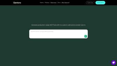 Gentoro - AI tool for Development