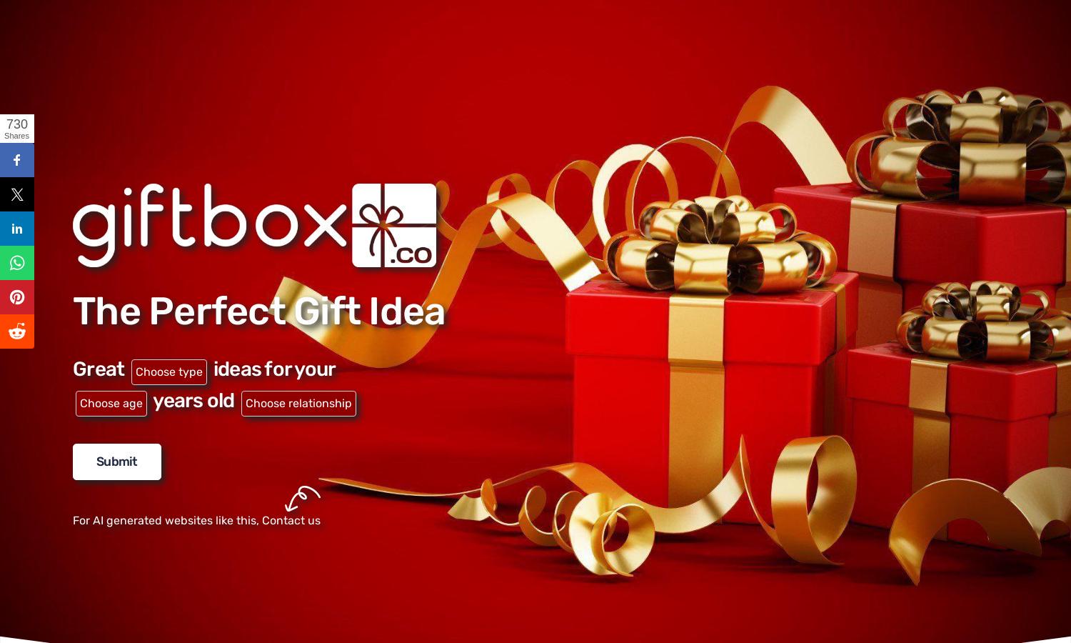 GiftBox Website