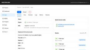 Hostim.dev - tool for productivity