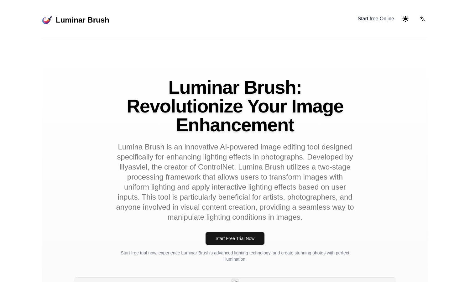 Luminar Brush Website