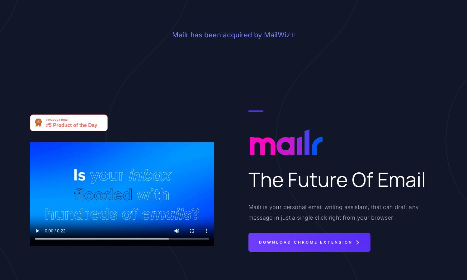 Mailr Website