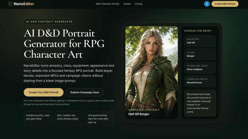 Nano Editor application interface and features
