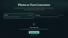 Photo to Text - tool for AI Assistants