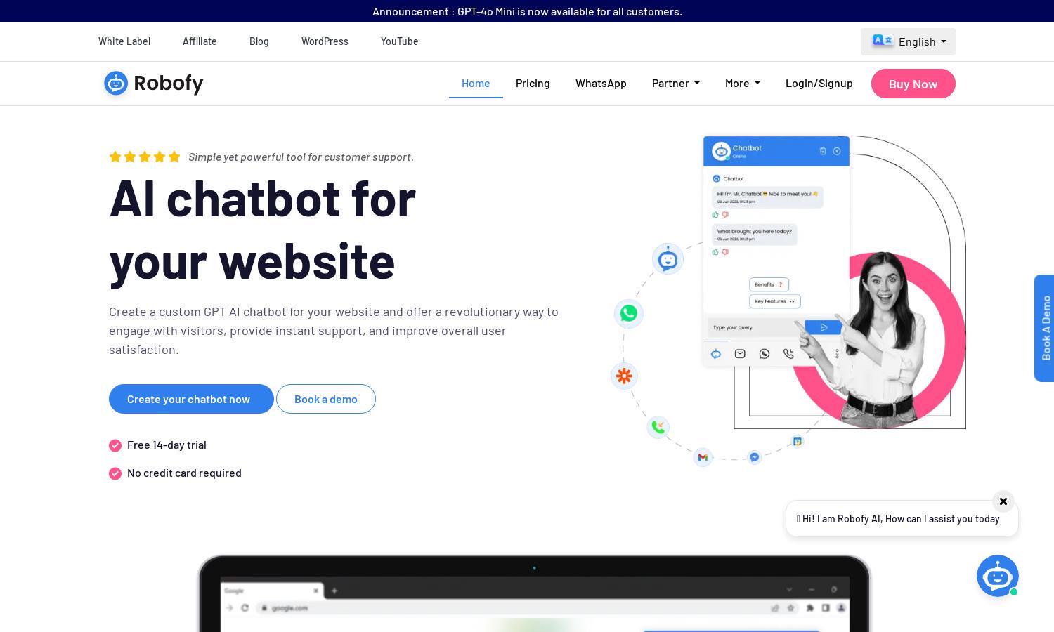 Robofy Website