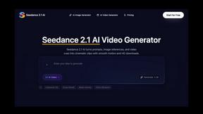 Seedance 2.1 AI - tool for Video