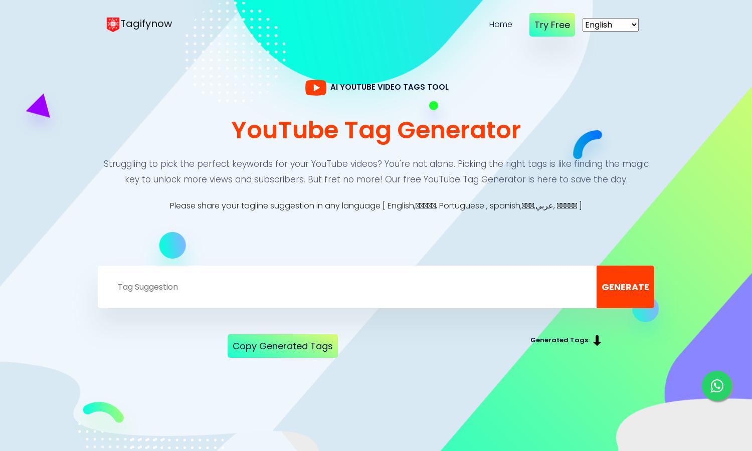 TagifyNow Website