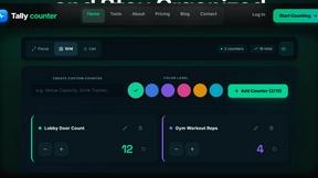 Tally counter - tool for Analytics & Data