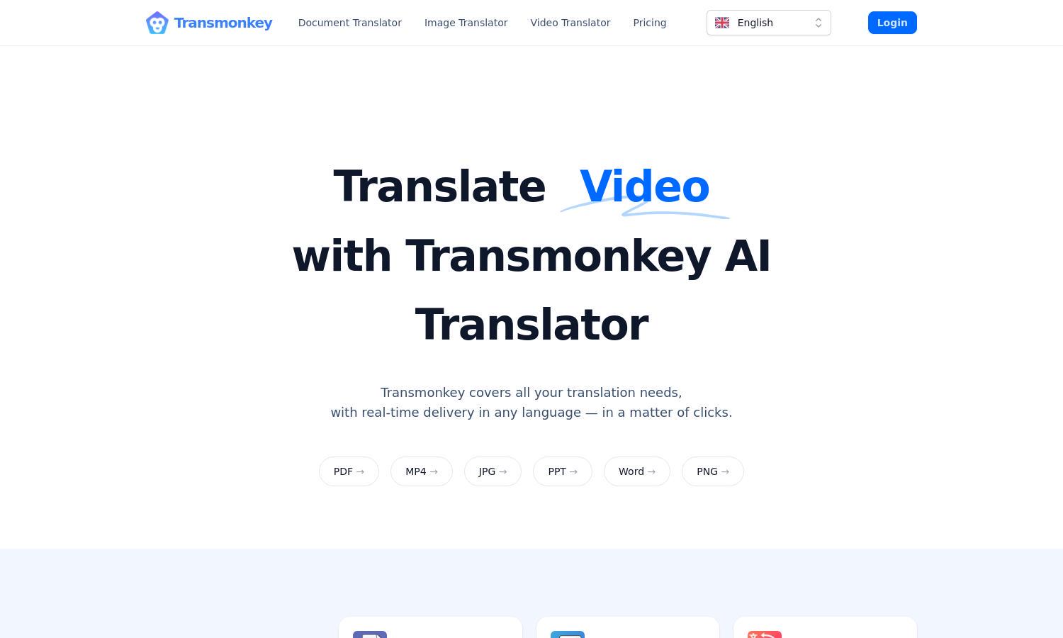 Transmonkey Website