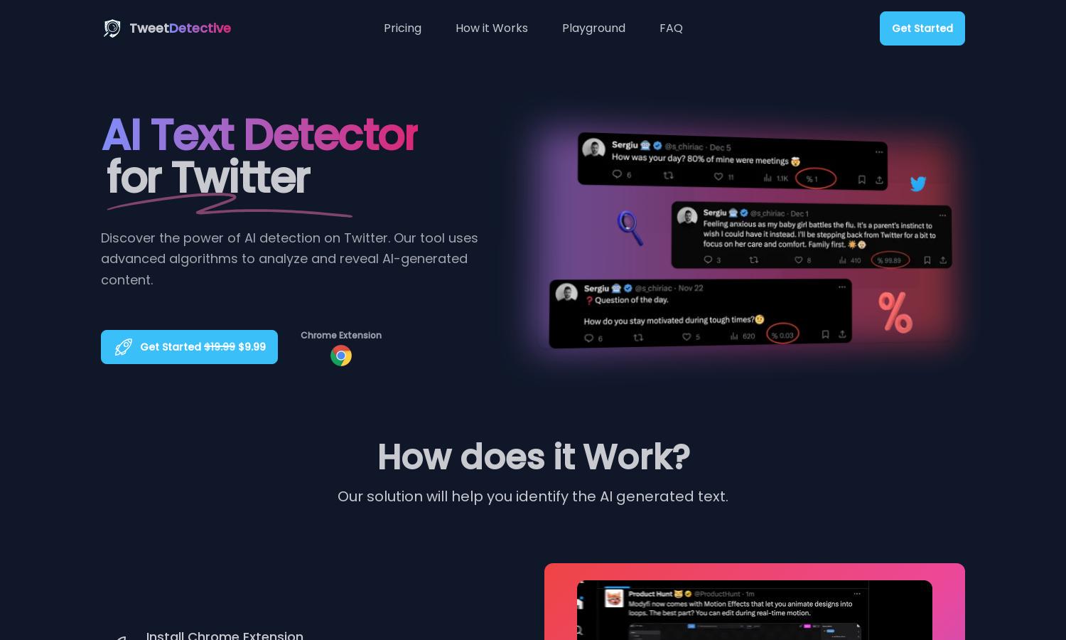 TweetDetective Website