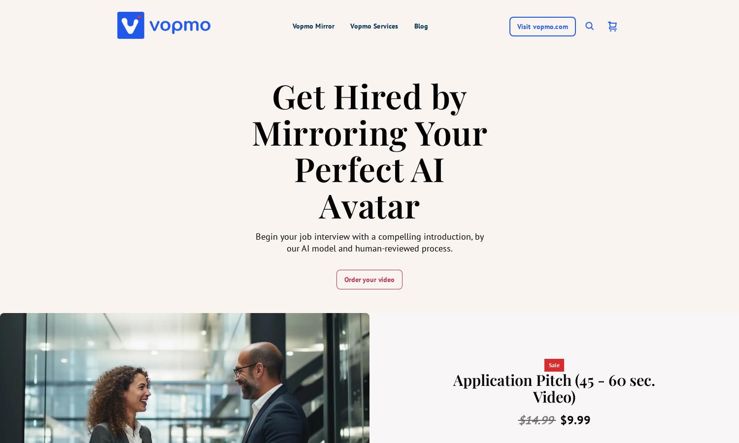 Vopmo Website