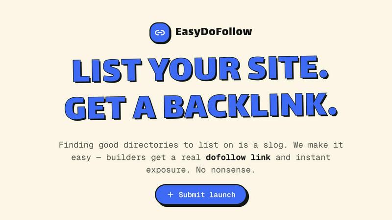 EasyDoFollow application interface and features